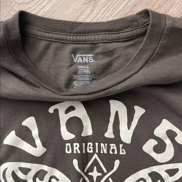 Vans Black Graphic Long Sleeve Tee - Picture 2 of 2